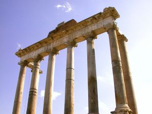 Photo du temple de Saturne